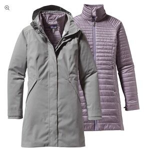 Women's Patagonia Vosque 3-in-1 Parka S